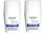 Vichy Deodorante Roll-On 24H Tocco Secco Per Pelli Sensibili (2X 50Ml)