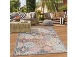 Tappeto Orientale Per Interni Ed Esterni Con Ornamenti Multicolore Dimensioni - 200 X 290 Cm