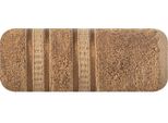 Asciugamano Mila 50X90 Marrone Chiaro In Spugna Di Bambù 500G/M2 Eurofirany