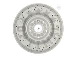2X Disco Freno Optimal BS-9400HC Anteriore Per MERCEDES-BENZ Gle (W166)