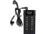 Retekess TR107 Mini Radio Portatile, Radio Tascabile Fm Am Con Cuffie, Fm Stereo, Radio Portatile, Radio A Transistor Analogica, Sintonizzazione A Lancetta, Batteria Aaa, Per Passeggiate, Jogging, Viaggi (Nero)