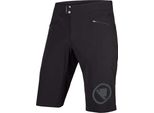 Pantaloncini Endura Singletrack Lite E8103 Standard Fit - Uomo, Larghi, Sfoderati, Vestibilità Standard, Nero - Taglia 2XL