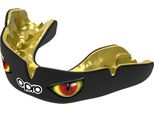 Paradenti Opro Instant Custom Fit Occhi Nero/Rosso