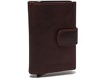 The Chesterfield Brand Porta Carte Di Credito Hannover Cardholder Brown Marrone