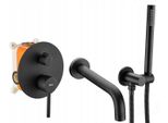 Rubinetto Da Vasca Rea Lungo Black + Box