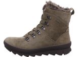 Legero Novara 0005037500 Stivali Da Donna, Impermeabile, Grigio, Tessuto/Pelle, Fodera Calda - Scarpe Da Donna, Stivali Comodi / Stivaletti, Verde, Pelle (Velour)