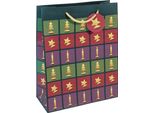 Sigel GT046 Sigel Sacchetto Regalo Di Natale "Stile Cut-Out"", Grande"