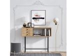 Skye Decor, Paco, Credenza, Quercia, 100 % Melamin Coated Slipboard, 100 X 85 X 35 Cm