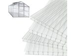 Jopassy 14X Lastre A Doppia Parete In Policarbonato 4 Mm 10,25 M² Lastre A Doppia Parete Lastre Per Serre