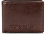 Farmhood Portafoglio Memphis Wallet Dark Brown Marrone Scuro