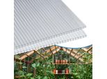 Fiqops 14X Lastre A Doppia Parete In Policarbonato 4 Mm 10,25 M² Lastre A Doppia Parete Lastre Per Serre