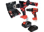Trapano/Avvitatore A Percussione A Batteria 18V (1 Batteria Da 2Ah + Caricabatteria)