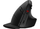 Hp 925 Mouse Verticale Ergonomico, Destro, Design Verticale, Rf Wireless + Bluetooth, 4000 Dpi, Nero