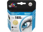 Cartuccia D'inchiostro Tb Compat. Con Epson T1811 Bk 100% Nuovo