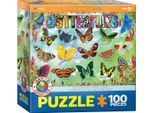 Eurographics Puzzle Garten Schmetterlinge, 100 Teile, 48 X 33 Cm, 6100-5485
