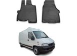 2006-2025 Fiat Ducato Tappetini Tpe Nero 2 Pz