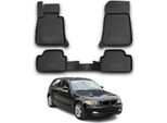 2004-2013 Bmw Serie 1 E81 Tappetini Tpe Nero 4 Pezzi