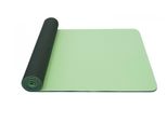 Yate Yoga Mat Doppio Strato, Materiale Tpe Verde Chiaro/Verde Scuro
