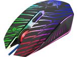 Defender Dark Agent Mouse Cablato GM-590L 12800Dpi 6P + Tappetino Per Mouse Da Gioco + Game