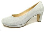 Gabor Scarpe Da Donna Ballerine Decolletè Argento Tempo Libero, Numero Di Scarpe:Eur 39 | Uk 6