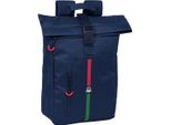 Safta Zaino Benetton 15,6'' Blu Blu Taglia Unica