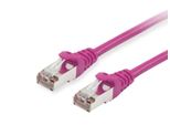 Equip 605551 Equip Cavo Patch Cat6 S/Ftp 2Xrj45 2,00M Viola Lszh Polybag