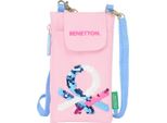 Monedero Benetton Pink Bolso Para MóVil Rosa