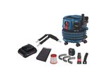 Bosch Gas 18V-12 Mc Aspiratore Professionale A Batteria Biturbo Brushless + 1X Batteria Procore 4,0 Ah + Accessori - Senza Caricabatterie