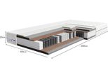 Materasso A Molle Insacchettate Tulena Nox 100 X 200 Cm Con Memory Foam Comfort, H4 / H5