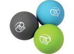 Fitness Mad - Palle Da Massaggio "Trigger Point"" (Confezione Da 3) MQ142 (Taglia Unica) (Grigio/Verde/Blu)"