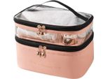 Carla Donna Borsa Cosmetica Sakaria Rosa Taglia Unica