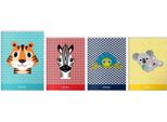 Taccuino A5 32K Linee Doppio Colore Cute Animals Herlitz
