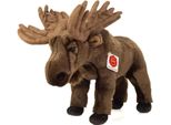 Teddy Hermann Elch, Kuscheltier, Stofftier, PlüSchtier, Waldtier, Braun, 30 Cm, 908531