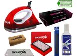 Skinstar Skiwax Starter Set All In One Performance Ski Wax 7 Pezzi Rosso - Il Set Offre: Set Iniziale 7 Pezzi
