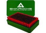 Skinrocks Basebrush Spazzola Di Nylon Sintetico In Crine Di Cavallo Bronzo Spazzola Di Base Per Sci - Materiale: Bronzo