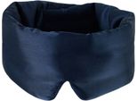 Inf Maschera Per Dormire In Seta Regolabile A Doppia Faccia Blu Navy