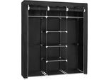 Armadio Tessile Songmics Nero 175 X 150 X 45 Cm