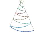 Decorazione Luminosa Albero Di Natale A Vita Led Rgb 66 X 87 Cm
