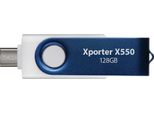 Patriot Xporter X550 128GB / Usb Tipo-A + Usb Tipo-C / Usb 3.2 Gen 1 / Bianco-Blu