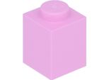 Lego® 250 Pezzi 3005 Mattoncini 1X1 Parte Basic 250 Rosa Chiaro