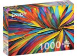 Puzzle 1000 Pezzi Enjoy - Piume Colorate (Enjoy-2133)