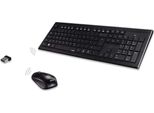 Tastiera E Mouse Wireless Hama, Mouse E Tastiera Bluetooth, Ricevitore Nano A 2,4 Ghz, Tastiera Silenziosa, Tastiera Qwerty Completa, Mouse Con 1600 Dpi
