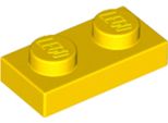 1 Pezzo Lego, Parte C. 3023 In Giallo (Giallo)