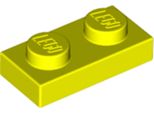 1 Pezzo Lego, Parte C. 3023 In Giallo Neon