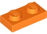 1 Pezzo Lego, Parte C. 3023 In Arancione (Arancione)