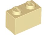 1 Pezzo Lego, Parte C. 3004 In Beige (Marrone)