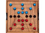 Longfield Games Gioco Di Strategia In Legno Nine Men Morris - Classico Gioco Da Viaggio