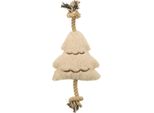 Albero Di Natale Giocattolo Per Cani Trixie Con Corda Beige