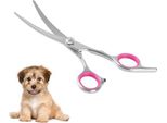 Forbici Da Toelettatura Per Cani, Tagliabordi Da Salone In Acciaio Inox Rivestito In Titanio Ad Alte Prestazioni Forbici Per Assottigliare/Stringere/Curvare