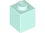 100 Pezzi Lego, Parti N. 3005 In Hellaqua (Light Aqua)
